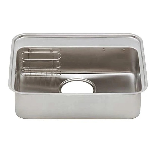 Chậu rửa bát 1 hố nội địa Nhật Bản Shigeru FCM-DK FS (Inox 304 Sần) - Image 5