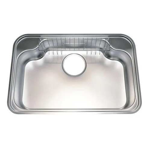 Chậu rửa bát 1 hố nội địa Nhật Bản Shigeru FCM-K FS (Inox 304 Sần) - Image 5