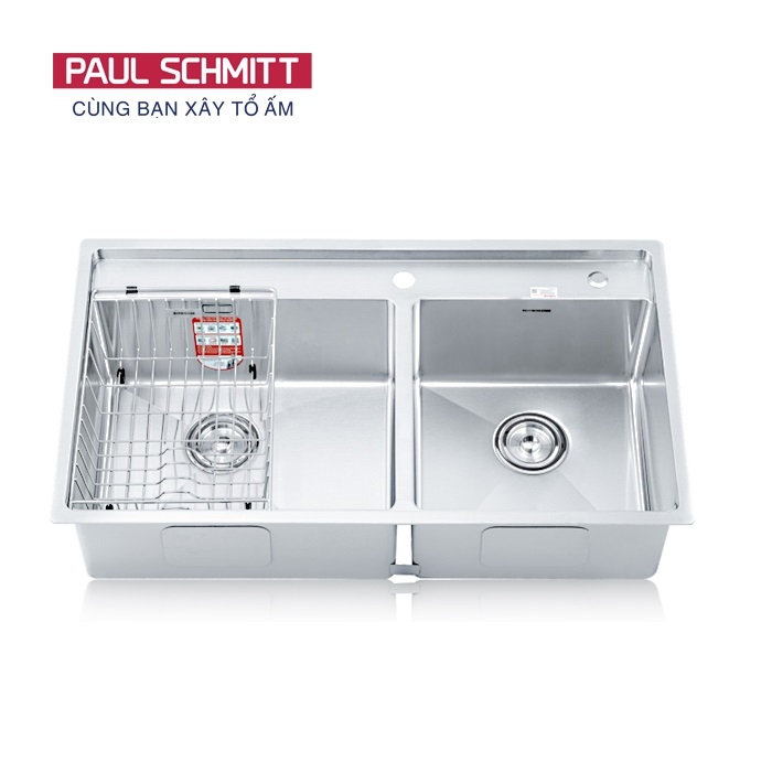 Chậu rửa bát 1 hố Paul Schmitt PA5545-U (550x450x220mm) - Image 3