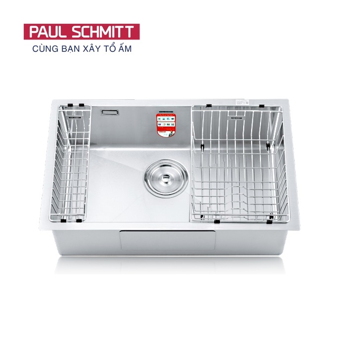 Chậu rửa bát 1 hố Paul Schmitt PA7050-TDA (700x500x230mm) - Image 3