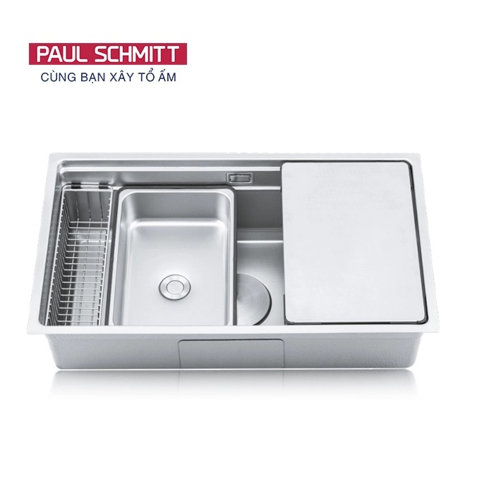 Chậu rửa bát 1 hố Paul Schmitt PA7545-U (750x450x220mm) - Image 3