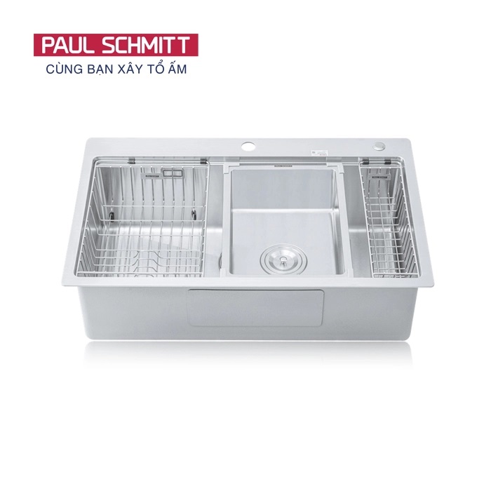 Chậu rửa bát 1 hố Paul Schmitt PA90455-UD (900x455x220mm) - Image 5