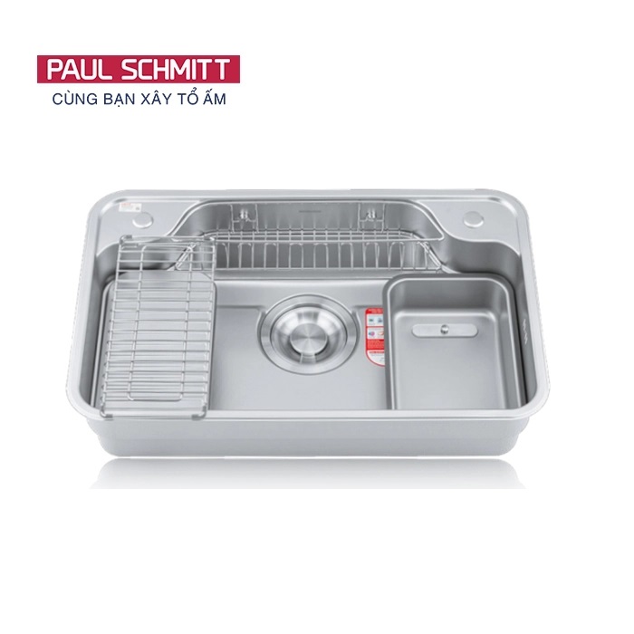 Chậu rửa bát 1 hố Paul Schmitt PAM7548-TE (750x480x225mm)