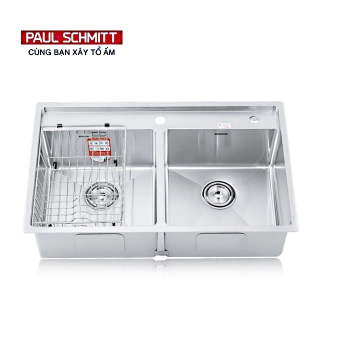 Chậu rửa bát 1 hố Paul Schmitt PAM7645-UDDE (760x450x215mm) - Image 4