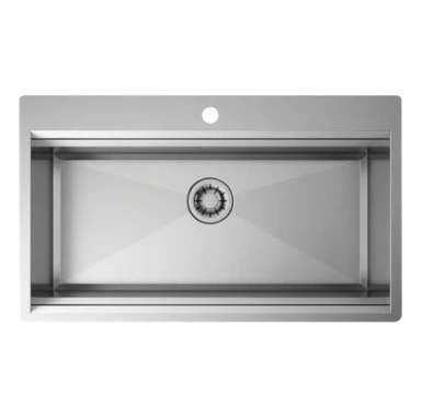 Chậu rửa bát 1 hố TASCA STEP NT685T (740x510x210mm)