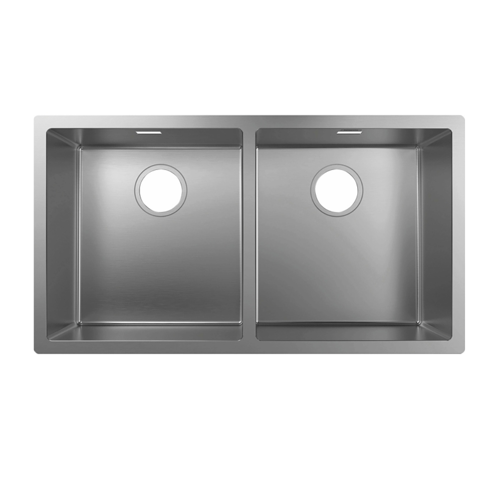 Chậu rửa bát 1 hố thép không gỉ S43 Hansgrohe 43454807 (780x430x202 mm) - Image 4