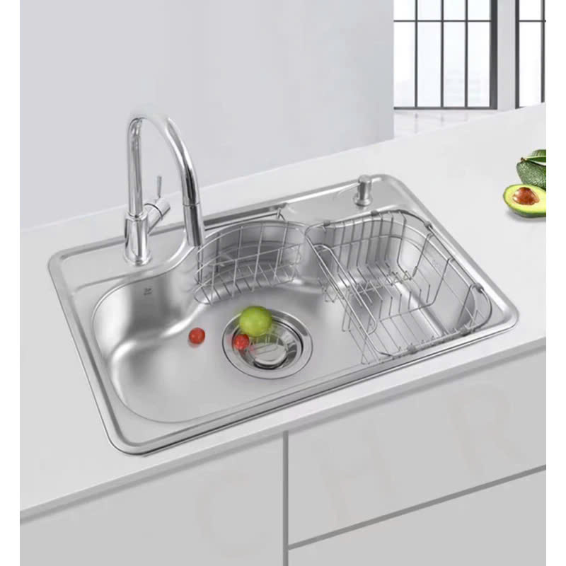 Chậu rửa bát 2 hố cân Hàn quốc HADO ISD 870 - Image 3