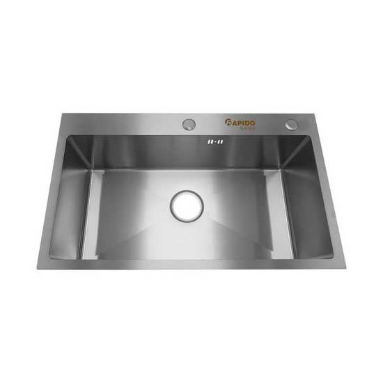 Chậu rửa bát 2 hố cân Rapido RS-7843-2UW (780x430x230mm) - Image 3