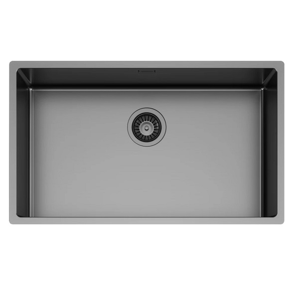 Chậu rửa bát 2 hố đặt góc NOBINOX LIKEN NL700 (960x450x230mm) - Image 5