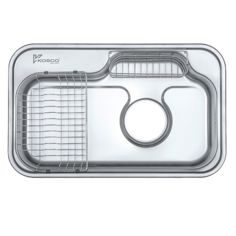 Chậu rửa bát 2 hố KOSCO CO 8847 (880x480 mm) - Image 5