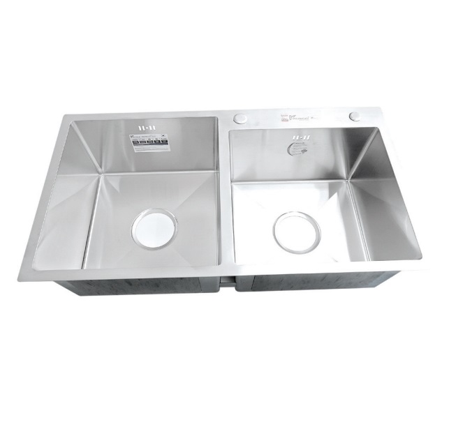 Chậu rửa bát 2 hố KOSCO CO 8848 (880x480 mm) - Image 4