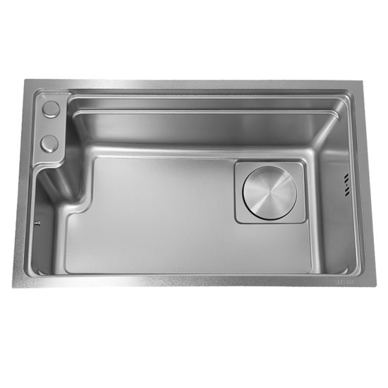 Chậu rửa bát 2 hố Nano GRUNDER GR-8147NB (810x470x220mm) - Image 3