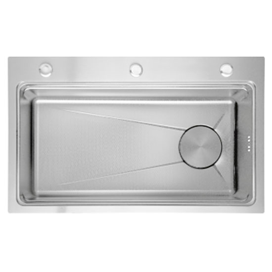 Chậu rửa bát 2 hố Nano GRUNDER GR-8246HB (820x460x220mm) - Image 4