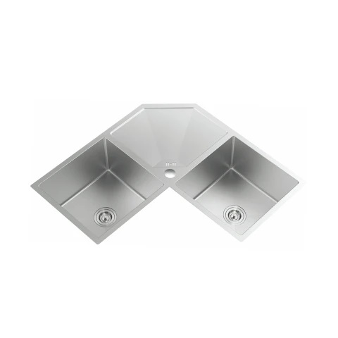 Chậu rửa bát 2 hố NOBINOX LUMIA NJ524 (838x457x230mm) - Image 4