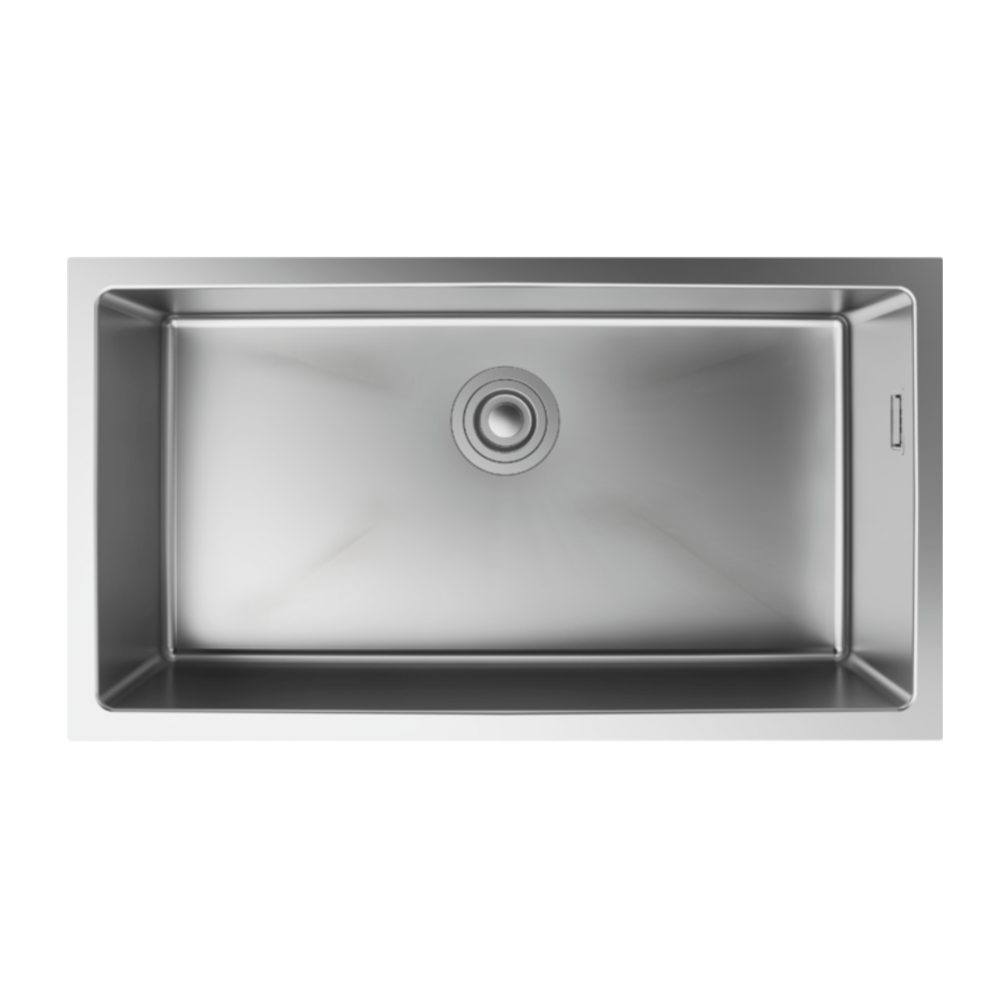 Chậu rửa bát 2 hố thép không gỉ S71 Hansgrohe 43430809 (815x450x190 mm) - Image 4