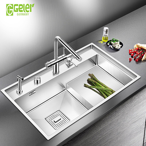 Chậu rửa bát bậc thang Geler GL-8048