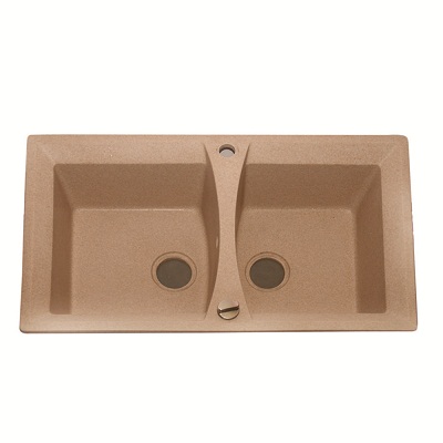 Chậu rửa bát bằng đá HM 010 - Image 4