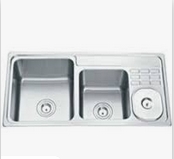 Chậu rửa bát cao cấp Napoliz NA-1205 (120x50cm) - Image 3