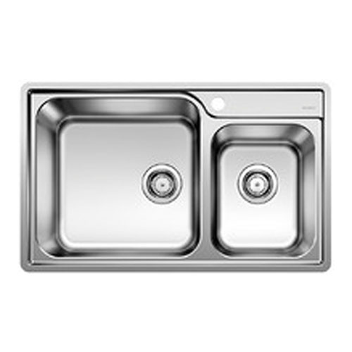 Chậu rửa bát đá Blanco LEXA 8S 524980 màu đen (1160x500 mm) - Image 4