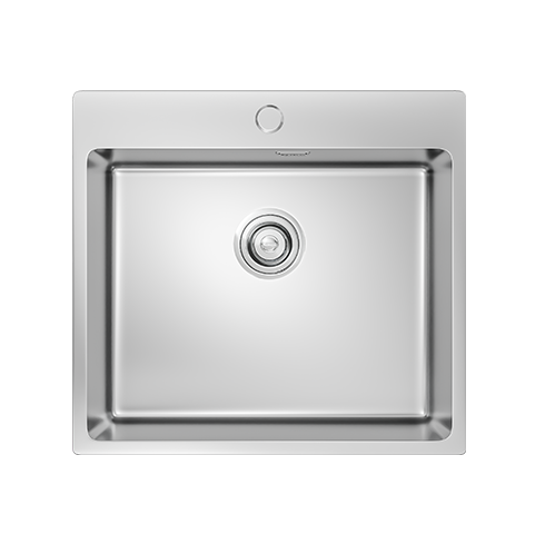 Chậu rửa bát đá Granite KONOX Livello 1160 White Silver (1160x500x200mm) - Image 4