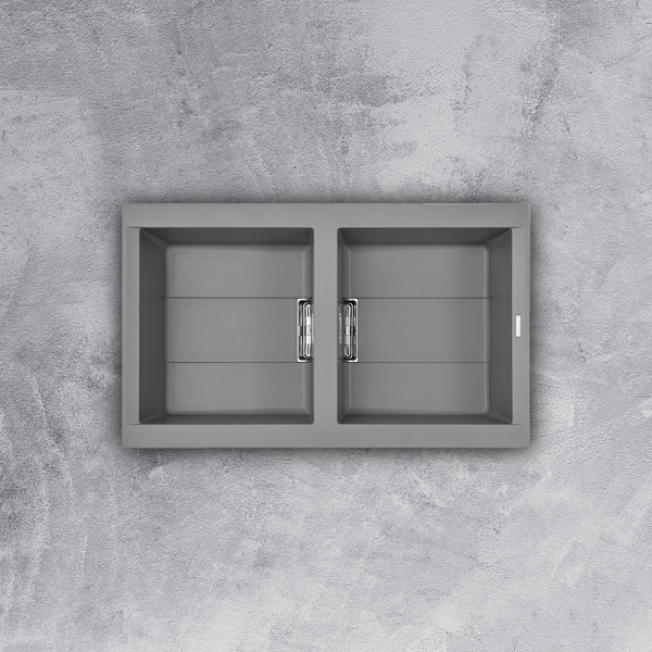 Chậu rửa bát đá Malloca TITANIUM K-10573 - Image 4