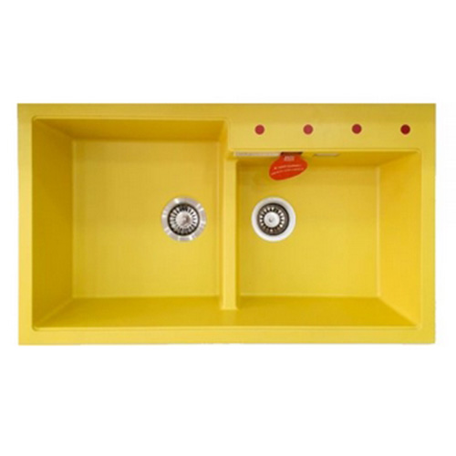 Chậu rửa bát đá nhân tạo Carysil ENC1 Cafe - Image 3