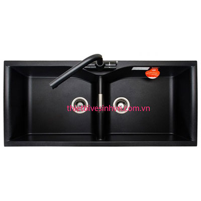Chậu rửa bát đá nhân tạo Carysil WAL1 Champagne - Image 4