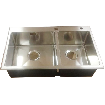 Chậu rửa bát đá thạch anh Moonoah MN-D8353 (83,5x53,2cm) - Image 4