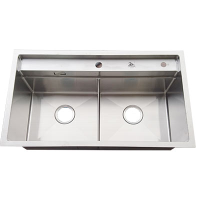 Chậu rửa bát đá thạch anh Moonoah MN-D8353 (83,5x53,2cm) - Image 5