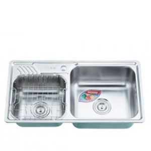 Chậu rửa bát Đại Thành DX11051 Inox 201 (495x405x195) - Image 4