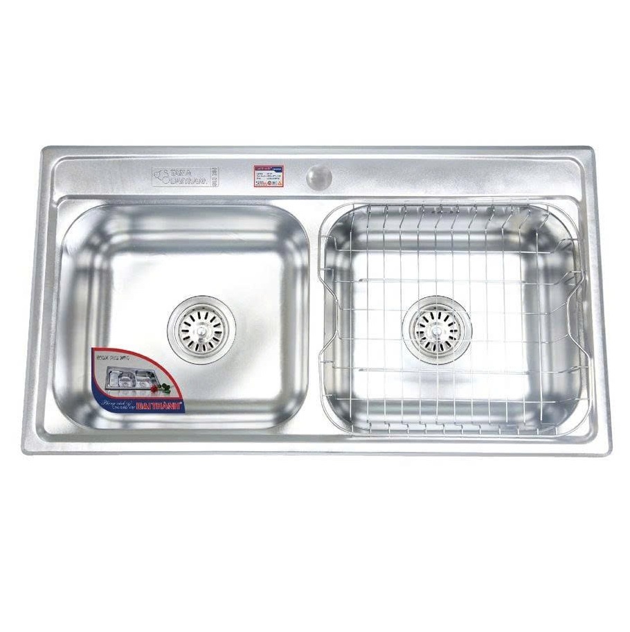 Chậu rửa bát Đại Thành DX11051 Inox 201 (495x405x195) - Image 5