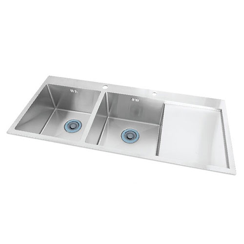 Chậu rửa bát đúc 1 hố Hàn Quốc Sobisung SB-6245 (620x450x225mm) - Image 4