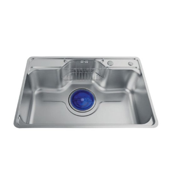 Chậu rửa bát đúc 2 hố có bàn Cielo CE_1B (1000x480x230 mm) - Image 4