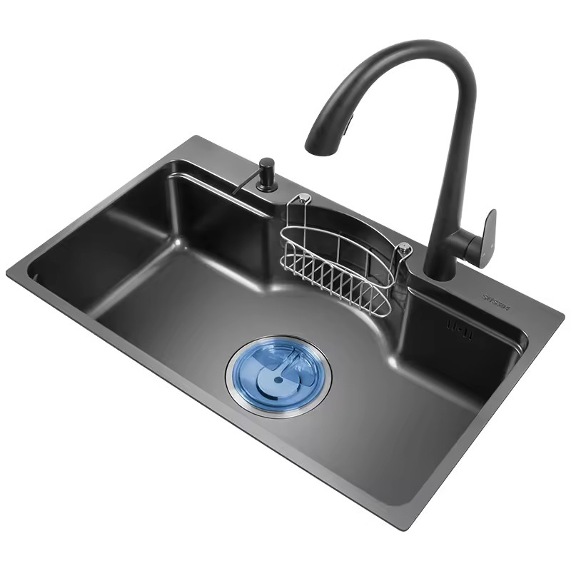 Chậu rửa bát đúc liền khối Kagol NANO 10045B (100x45cm) - Image 3
