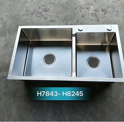 Chậu rửa bát giá rẻ đúc liền khối 2 hố cân Korea TP-H-7843 (780x430)