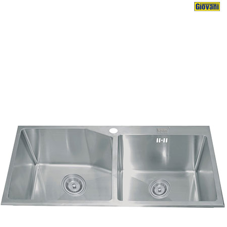 Chậu rửa bát Giovani G-8548 HM (86x48x23cm) - Image 5