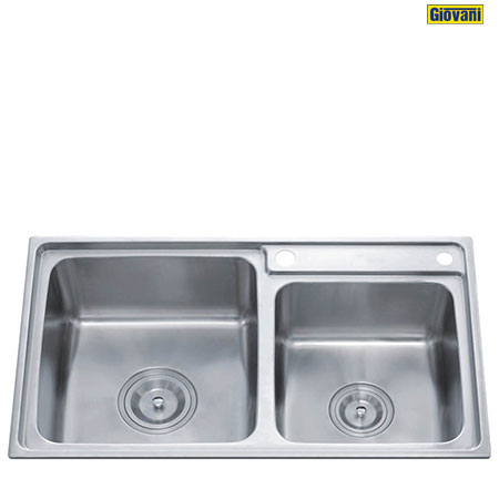 Chậu rửa bát Giovani GS-7843 PM (78x43x23cm) - Image 3