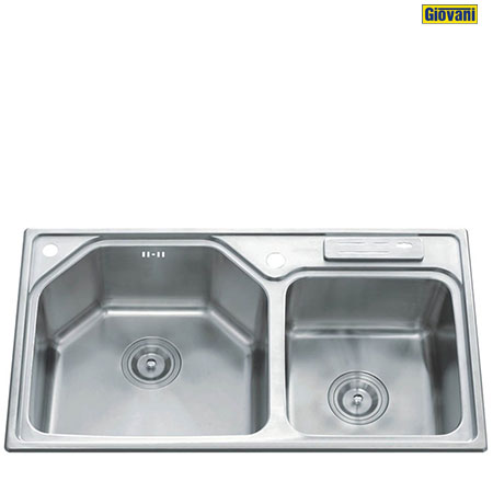Chậu rửa bát Giovani GS-8548 HM (860x480x220) - Image 5