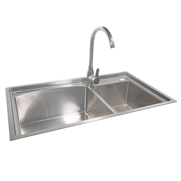 Chậu rửa bát Grob GS304-10045HDB (1000x430x230) - Image 5