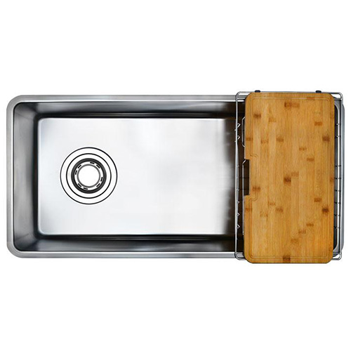 Chậu rửa bát Hàn Quốc 1 hố LIZENS LDS-850 (85x51.5x20cm) - Image 3