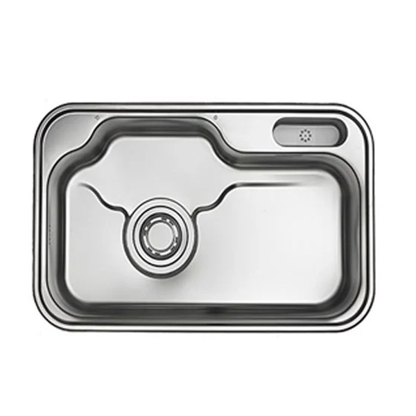Chậu rửa bát Hàn Quốc 2 hố LIZENS LISDP-870 (87x48cm) - Image 5
