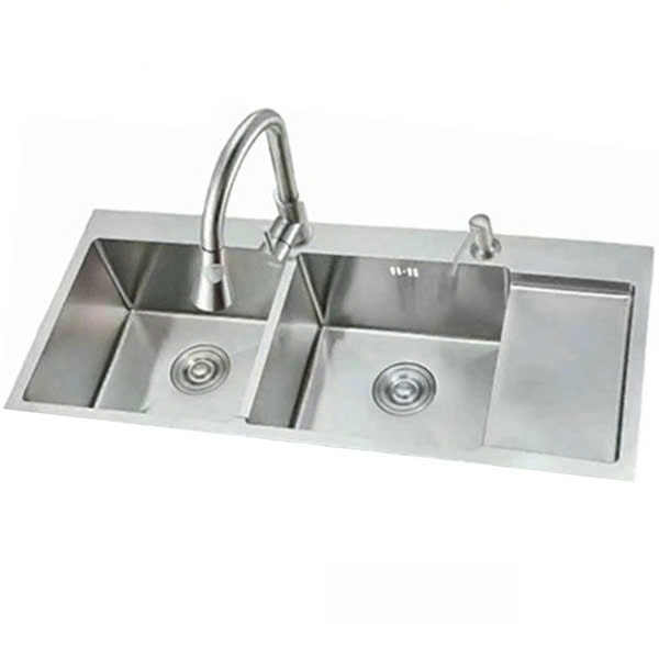 Chậu rửa bát Hàn Quốc CICO ISD-870 (87x48cm) - Image 4
