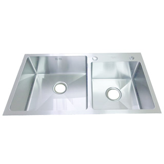 Chậu rửa bát Hanasi 10046CD có cài dao, thớt - Image 3