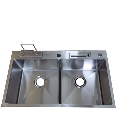 Chậu rửa bát Hanasi 10046CD có cài dao, thớt - Image 6