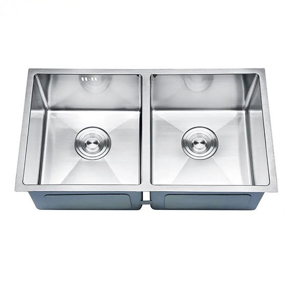 Chậu rửa bát Handmade Inox 304 mạ vàng Miken MKRB-8245GLA (Đặt hàng 7-15 ngày - 82x45x24cm) - Image 4