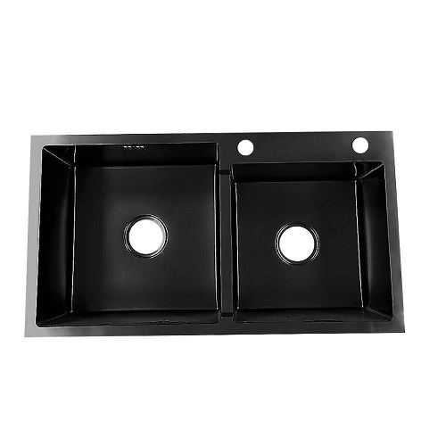 Chậu rửa bát Handmade Inox 304 phủ nano Miken MKRB-8545NC (850x450x250mm) - Image 4