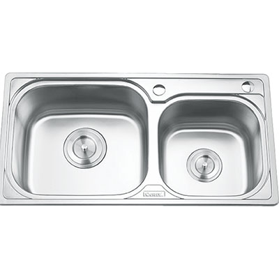Chậu rửa bát inox Blanco BL 201 (730 x 390 mm) - Image 5