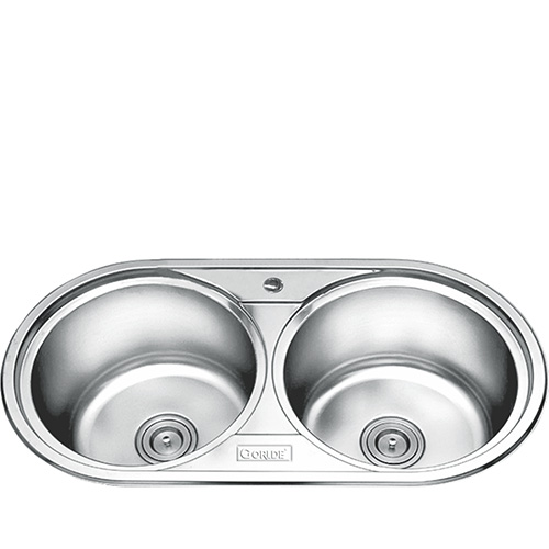 Chậu rửa bát inox kèm tủ đế Gorlde T-925 (69x42x85) - Image 4