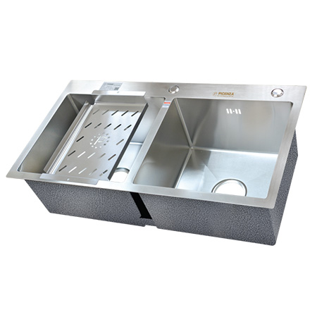 Chậu rửa bát Inox Picenza TB11 (1000x452x193mm) - Image 3
