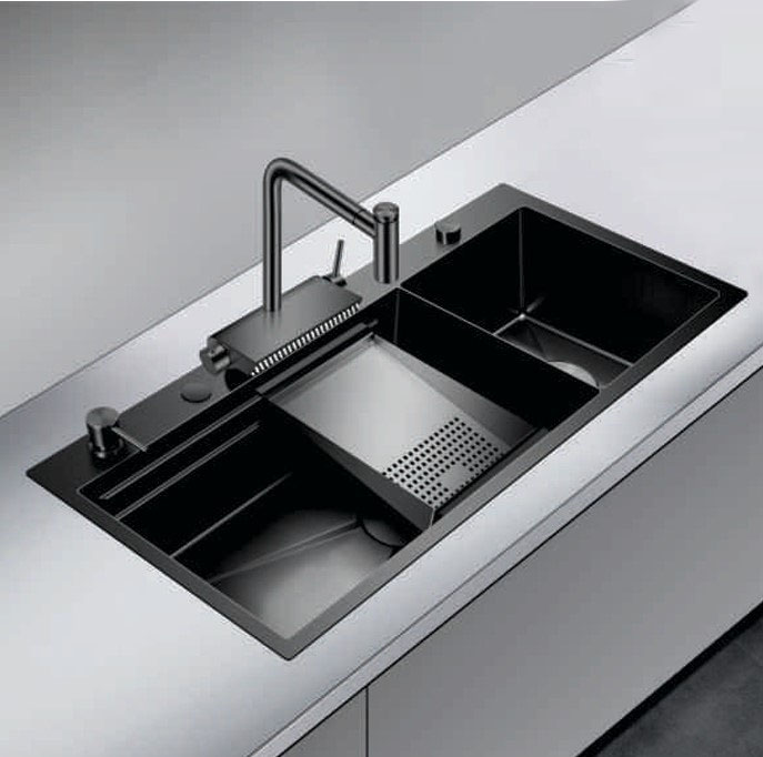 Chậu rửa bát Inox SUS304 Nano Geler GL-NN 9247 (920x470x220 mm)